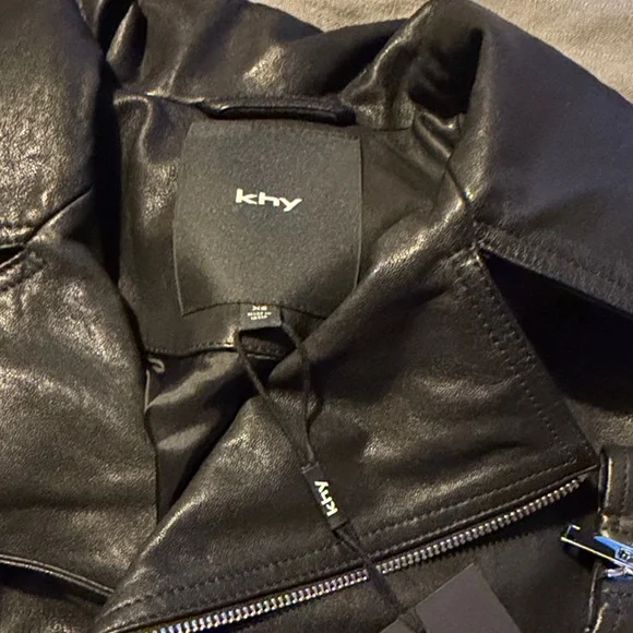 Leather Moto Jacket - Picture 5 of 8